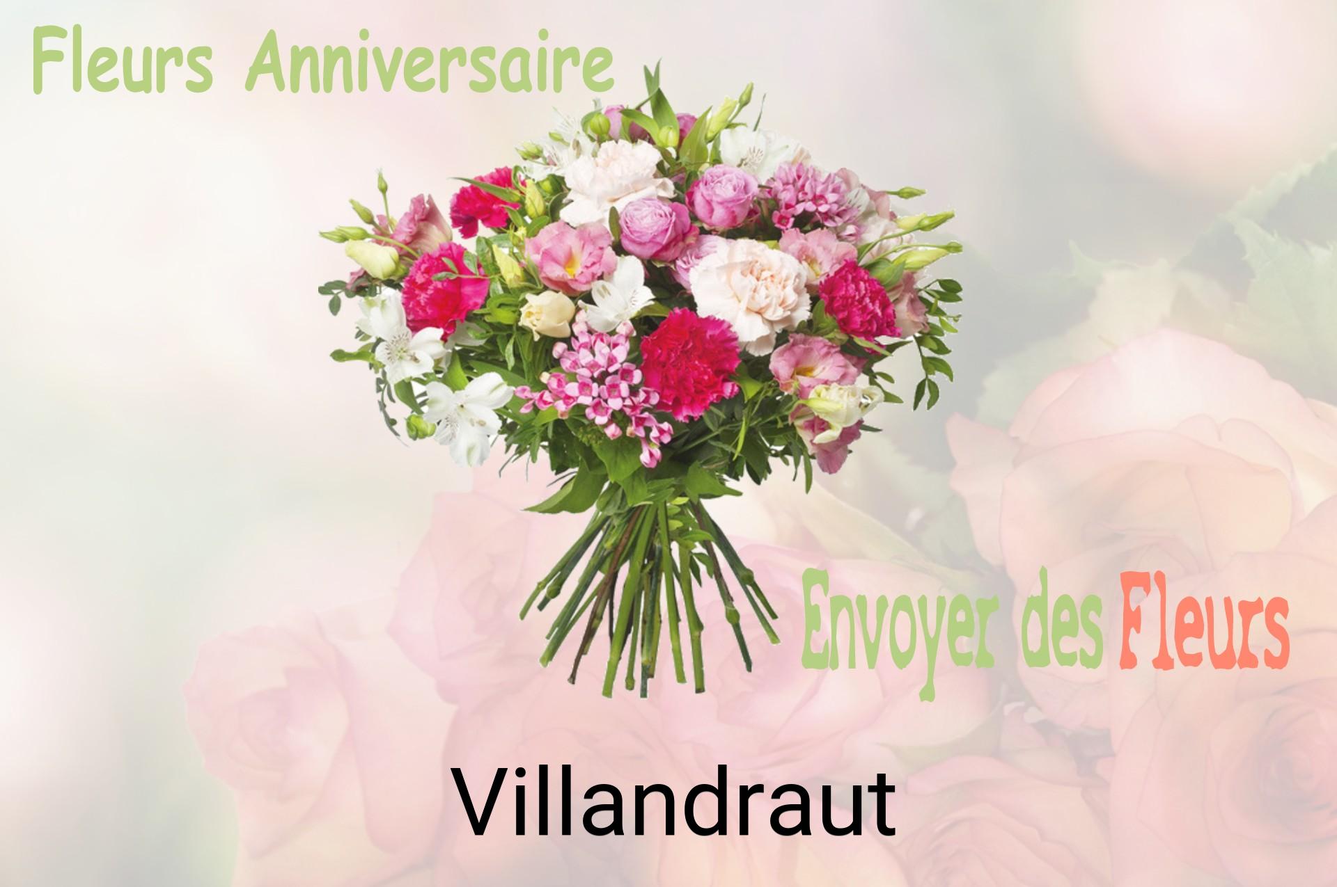 Bouquet de fleurs d’anniversaire livré à Villandraut